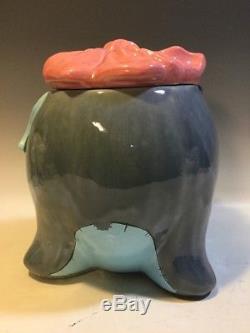 Rare Vintage Eeyore Cookie Jar Disney Winnie L'ourson Californie Originaux # 901