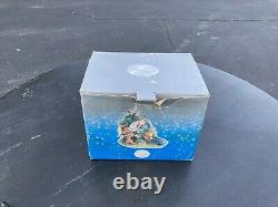 Rare Winnie The Pooh & Friends Blustery Day Musical Snow Globe Disney