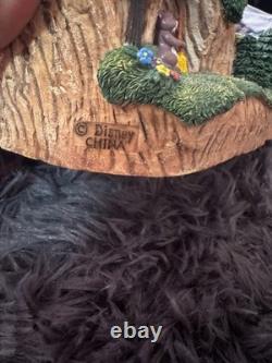 Rare boite à musique dansante Disney Winnie l'Ourson et ses amis Tigger Eeyore, fonctionne