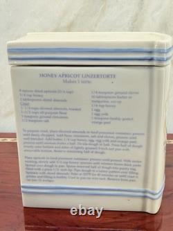 Rare ensemble de 4 boîtes de rangement en porcelaine Lenox Disney Winnie l’Ourson pour garde-manger