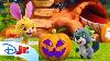 Rendez-vous De Jeu Avec Winnie L'ourson - Épisode Spécial Halloween Avec Lapin, Bea Et La Fabrication D'une Lanterne Jack O'lantern Sur Disney Junior.