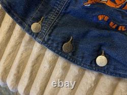 Robe salopette en denim Disney Catalog Winnie l’Ourson, Bourriquet, Tigrou, taille M