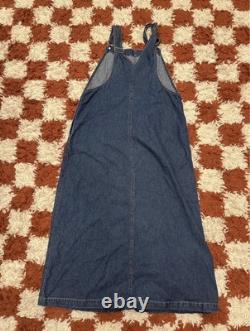 Robe salopette en denim Disney Catalog Winnie l’Ourson, Bourriquet, Tigrou, taille M