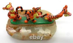 Ron Lee 1999 Winnie l'Ourson Trois Tigres sur Marbre Disney 184/950 Limité