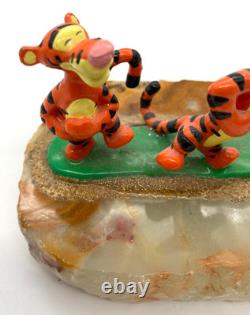 Ron Lee 1999 Winnie l'Ourson Trois Tigres sur Marbre Disney 184/950 Limité