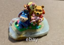 Ron Lee Winnie l'Ourson Porcinet Tigrou Bourriquet Statue Figurine Disney 2002 RARE