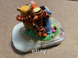 Ron Lee Winnie l'Ourson Porcinet Tigrou Bourriquet Statue Figurine Disney 2002 RARE
