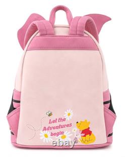 SAC À DOS MINI PIGLET LOUNGEFLY WINNIE L'OURSON EXCLUSIF NEUF ÉTIQUETÉ RARE ET EXPÉDITIONS RAPIDES