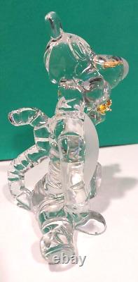 SCULPTURE LENOX CRYSTAL TIGRE Disney Winnie l'Ourson - NOUVEAU dans la BOÎTE avec COA