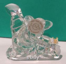 SCULPTURE LENOX CRYSTAL TIGRE Disney Winnie l'Ourson - NOUVEAU dans la BOÎTE avec COA