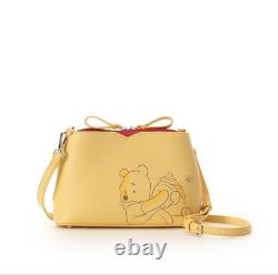 Sac à bandoulière Samantha Thavasa Winnie l'Ourson Jaune Nouvelle Collection