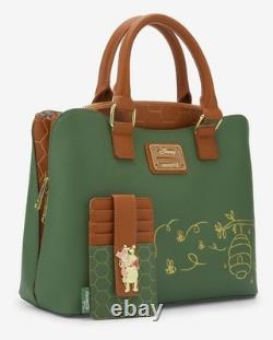 Sac à bandoulière et porte-cartes Loungefly Disney Winnie l'Ourson Minimaliste