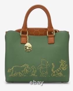 Sac à bandoulière et porte-cartes Loungefly Disney Winnie l'Ourson Minimaliste