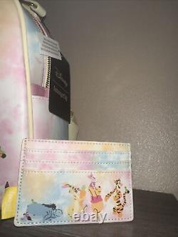 Sac à dos Loungefly Winnie l'Ourson de Disney avec motif tie-dye et portefeuille