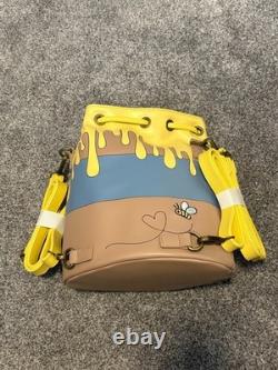 Sac à dos convertible Disney Loungefly Winnie l'Ourson Pot de miel NEUF
