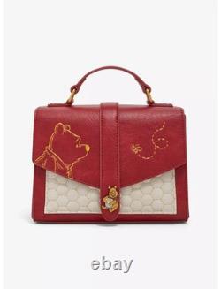 Sac à dos exclusif Loungefly Winnie l'Ourson, sac bandoulière, sacoche, sac à main Disney