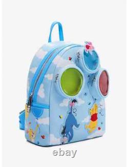 Sac à dos mini Loungefly Disney Winnie l’ourson Bourriquet et Porcinet avec ballon