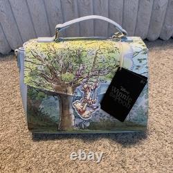 Sac à main Loungefly Disney Winnie l'Ourson avec croquis scénique - NOUVEAU