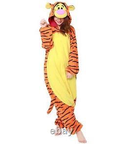 Sazac Fleece Winnie Le Pooh Déguisement Adulte Disney Tiger