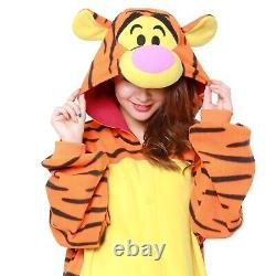 Sazac Fleece Winnie Le Pooh Déguisement Adulte Disney Tiger