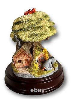 Scarce Disney Collectionnable Fraser Design Pooh's Tree House Par Ian Fraser