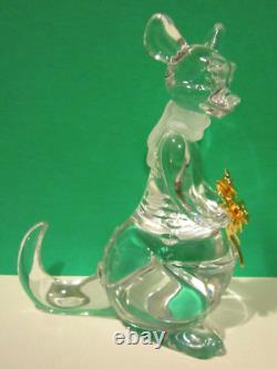 Sculpture LENOX en cristal de Kanga de Disney Winnie l'ourson - - NEUF dans sa BOÎTE avec COA