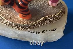 Sculpture Vintage Disney Ron Lee Winnie l'Ourson Signée et Numérotée Très Rare