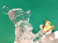 Sculpture de cristal LENOX Disney TIGGER Winnie l'Ourson Papillon NEUF dans sa BOÎTE Avec COA