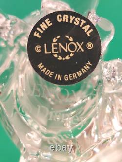 Sculpture de cristal LENOX Disney TIGGER Winnie l'Ourson Papillon NEUF dans sa BOÎTE Avec COA