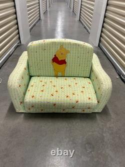 Sofa Enfant Vintage Disney Winnie l'Ourson 2 En 1 Convertible