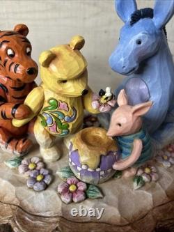 Statue Jim Shore Winnie l'Ourson 'Toi, Moi et le Petit Miel' 4037502 Tradition Disney