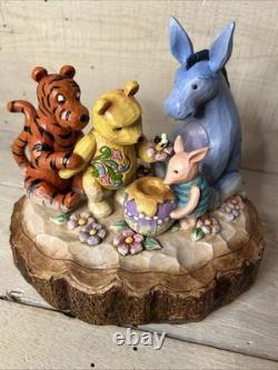 Statue Jim Shore Winnie l'Ourson 'Toi, Moi et le Petit Miel' 4037502 Tradition Disney