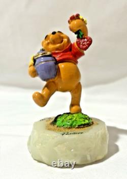 Statue de Saint-Valentin Ron Lee Disney Winnie l'Ourson Merci Amour Pooh 1999 #8/1500