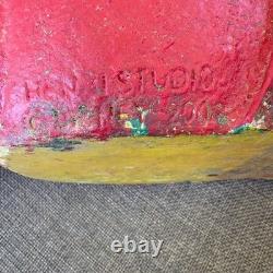 Statue de jardin décorative Winnie l'Ourson de Vtg Disney Henri Studio 2001