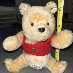 Steiff 355004 Ours en peluche musical Winnie l'Ourson Édition limitée 2000 De 2016 RARE