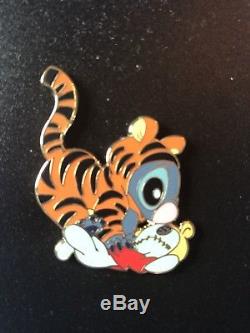 Stitch And Scrump Habillé En Tigrou Winnie L'ourson Japon Disney Halloween Pin