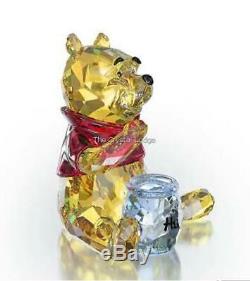 Swarovski Crystal Disney Winnie L'ourson 1142889 Monnaie Coffret Retraité Rare