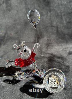 Swarovski Disney Winnie L'Ourson Bourriquet Porcinet Pot de Miel Figurine en Cristal Couleur