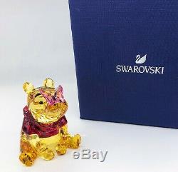 Swarovski Disney Winnie L'ourson Avec Papillon Cristal Figurine Afficher 5282928