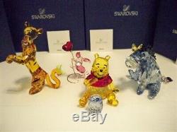 Swarovski Disney Winnie The Pooh - Ensemble De 4 Couleurs - Winnie L'orange