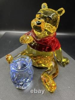 Swarovski Disney Winnie l’ourson avec pot de miel Réf. 1142889 Retiré en 2012 BNIB