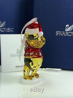 Swarovski Winnie L'ourson Noël Mib # 5030561
