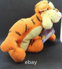 T.n.-o. Vintage Disney Applaudit Winnie The Pooh 43633 Tigger Bean Bag Plush Doll Nouveau