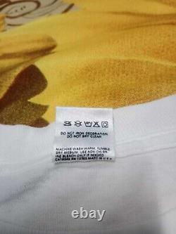 T-shirt blanc Vintage Winnie l'ourson Grateful Dead taille XL à couture unique