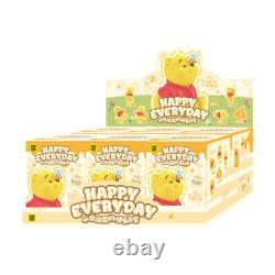 TOPTOY Winnie l'Ourson Série Heureuse de Tous les Jours Figurine en Boîte Surprise Art Jouets en Velours