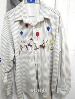 Taille XL (neuf) Style Winnie l'Ourson Chemise Brodée (tissu super doux incroyable)