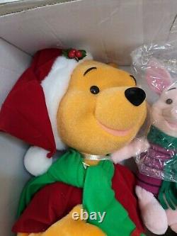 Telco Winnie L'arbre À Porcelets Pooh S'allume Nouveau Décor Animé Et Rare De Noël Vintage