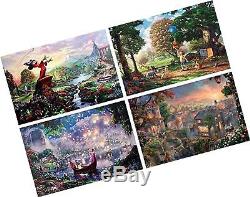 Thomas Kinkade Fantasia Lady Et Le Clochard Winnie L'ourson Tangled Disney Dream