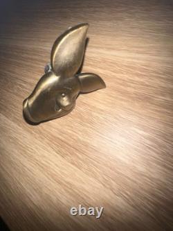 Tirettes en laiton vintage Disney Tigger et Porcinet lot neuf avec étiquettes