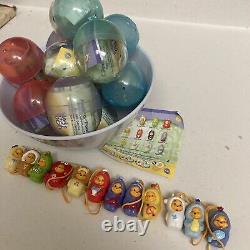 Tomy Disney Winnie Le Pooh Peek-a-pooh Zodiac Collection Dangler Full Set